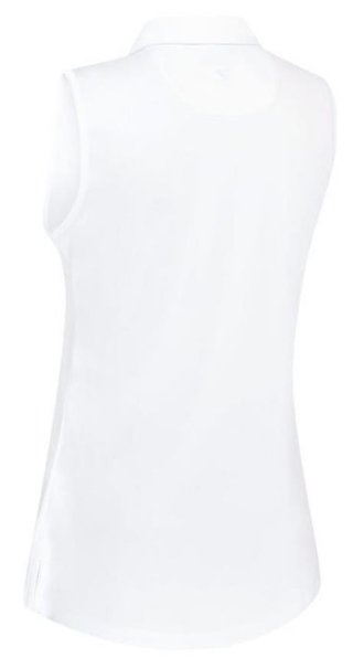 Callaway Tournament Sleeveless polo de mujer, blanco