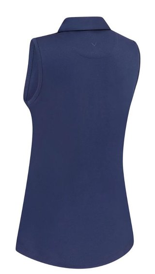 Callaway Tournament Sleeveless polo de mujer, peacoat