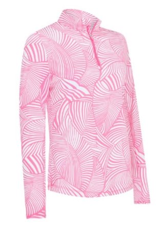Callaway Stencil Floral sudadera de mujer, cheeky pink