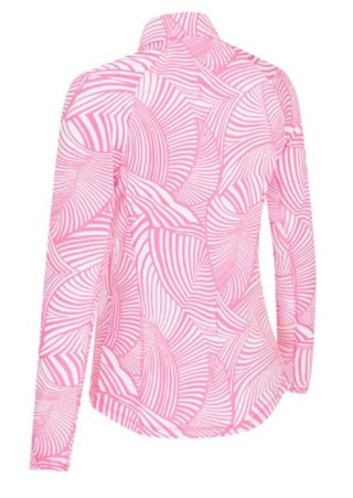Callaway Stencil Floral sudadera de mujer, cheeky pink