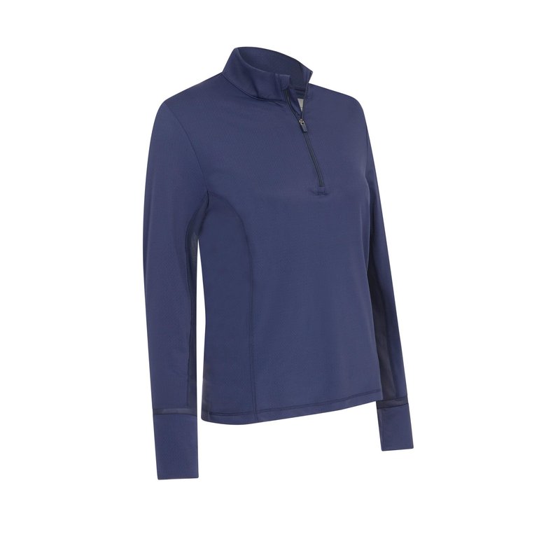 Callaway Colourblock Sun Protection camiseta de mujer, peacoat