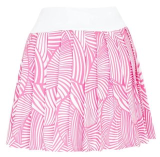 Callaway 16" High Waist Stencil falda pantalón de golf para mujer, cheeky pink