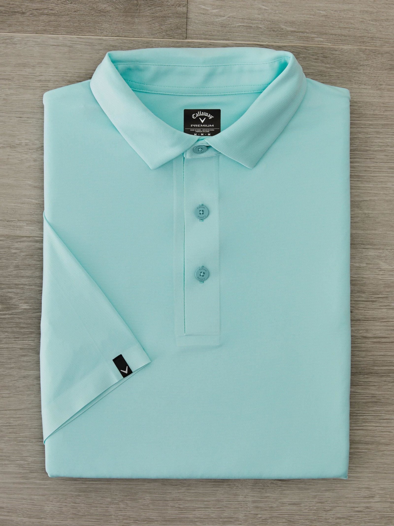 Callaway Premium Jacquard polo de hombre, birds egg green