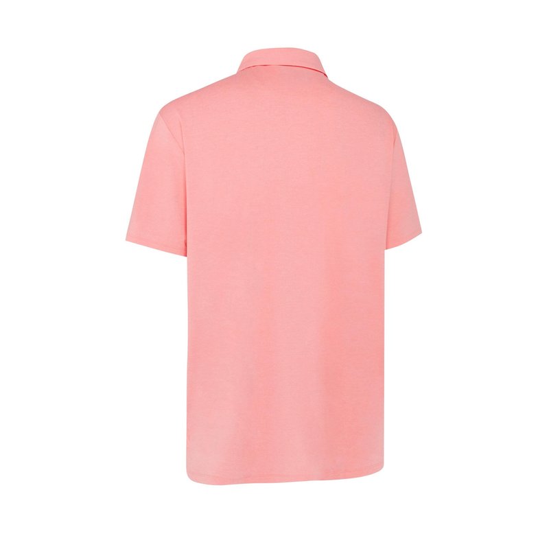 Callaway Premium Heathered polo de hombre, strawberry pink heather