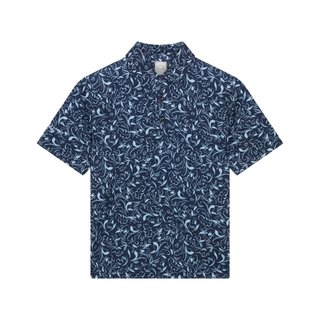 Callaway Floral Print junior polo infantil, peacoat