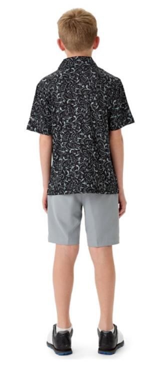 Callaway Floral Print junior polo infantil, peacoat