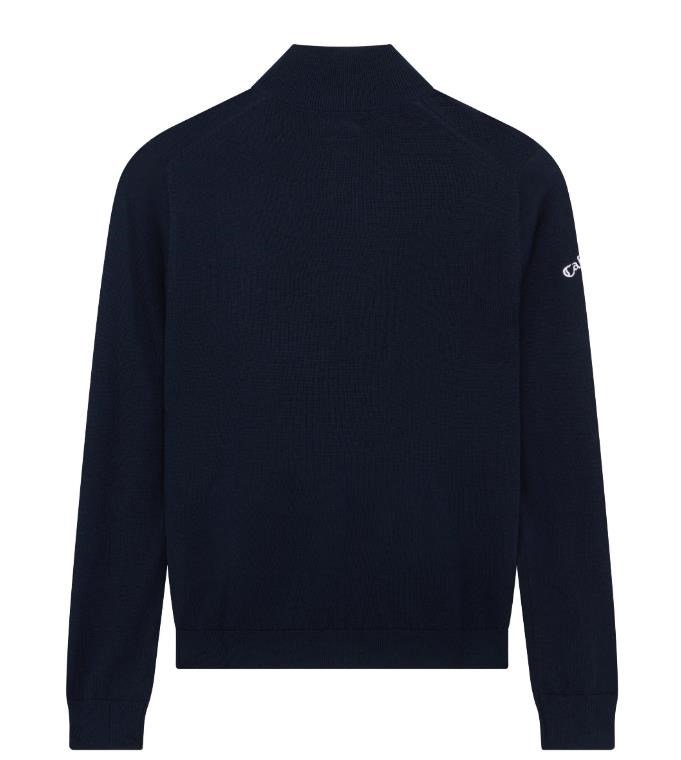 Callaway 1/4 Zip junior suéter de golf, azul marino