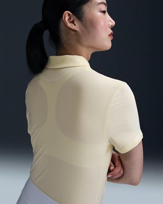Nike Victory Dri-FIT polo de mujer de manga corta, alabaster/white