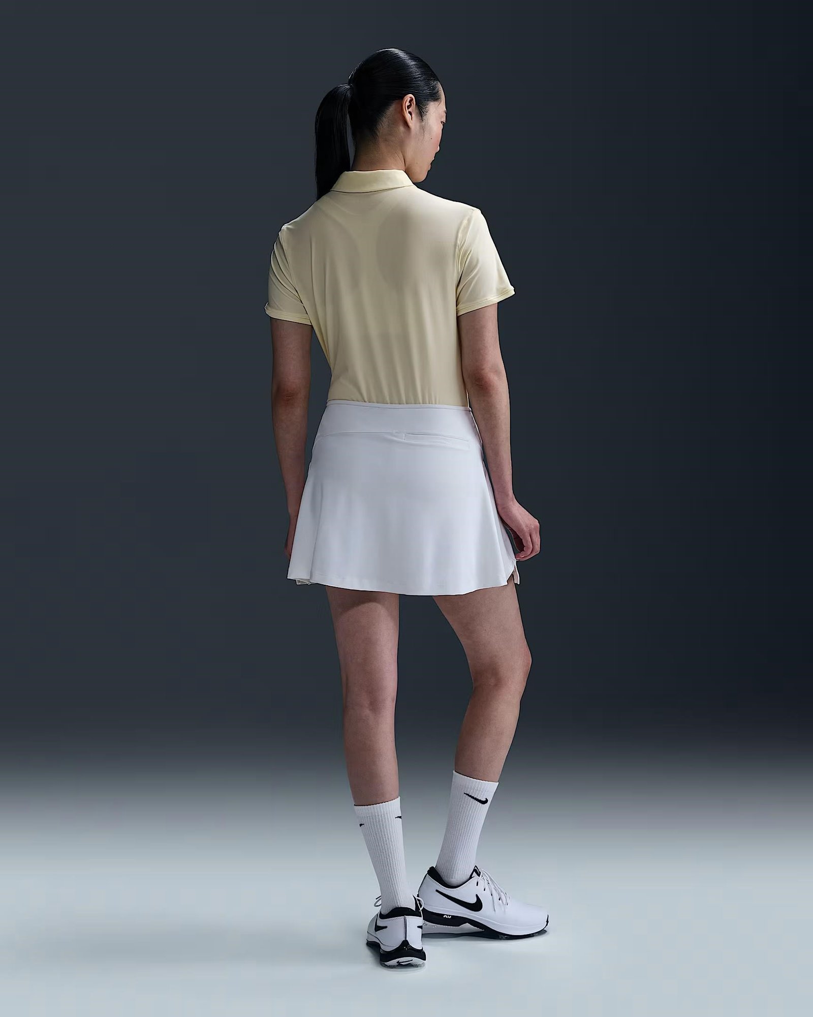 Nike Victory Dri-FIT polo de mujer de manga corta, alabaster/white