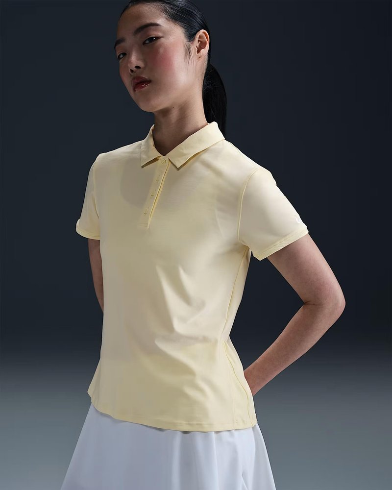 Nike Victory Dri-FIT polo de mujer de manga corta, alabaster/white