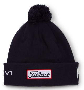 Titleist Tour Pom Pom unisex gorra de invierno, navy/white