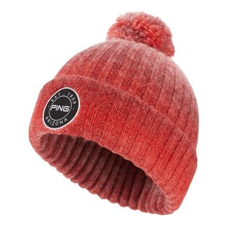 PING Barraclough gorra de invierno para hombre, rojo multi