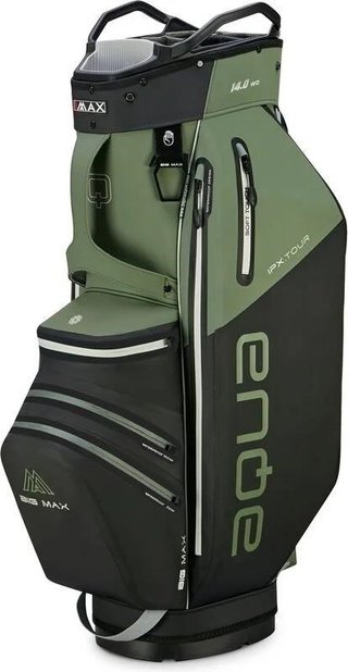 Big Max AQUA IPX.Tour cart bag, verde oliva/negro