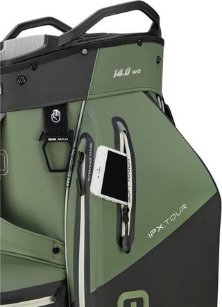 Big Max AQUA IPX.Tour cart bag, verde oliva/negro