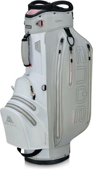 Big Max AQUA Sport 360 cart bag, blanco/gris/rosa