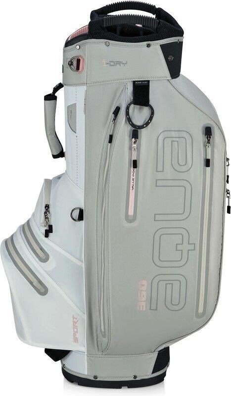 Big Max AQUA Sport 360 cart bag, blanco/gris/rosa