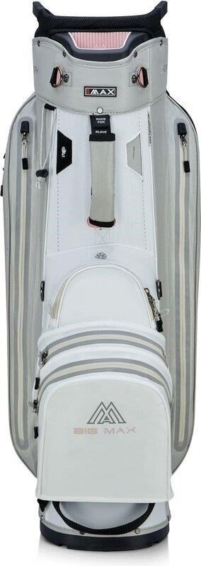 Big Max AQUA Sport 360 cart bag, blanco/gris/rosa