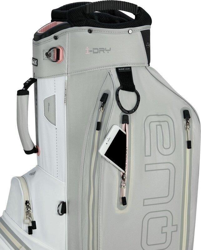 Big Max AQUA Sport 360 cart bag, blanco/gris/rosa