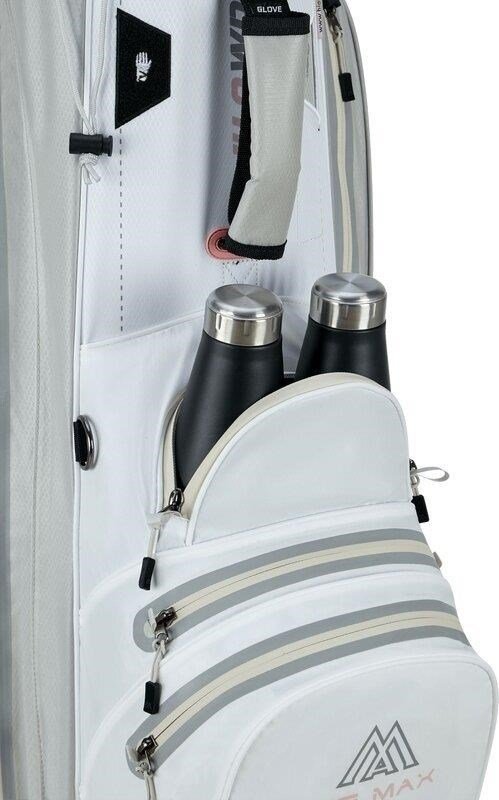 Big Max AQUA Sport 360 cart bag, blanco/gris/rosa