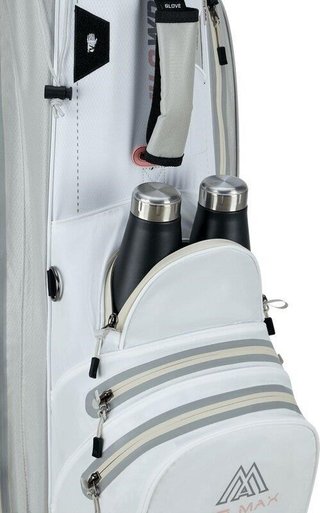 Big Max AQUA Sport 360 cart bag, blanco/gris/rosa