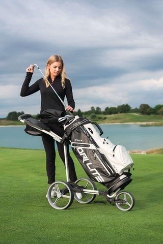 Big Max Dri Lite Sport 3 bolsa de carro, negro/taupe