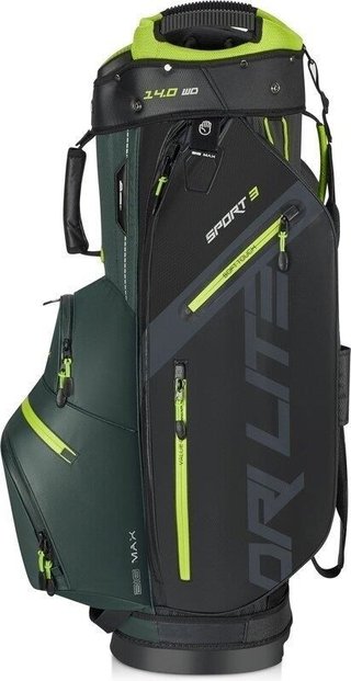 Big Max Dri Lite Sport 3 bolsa de carro, forest green/black/lime