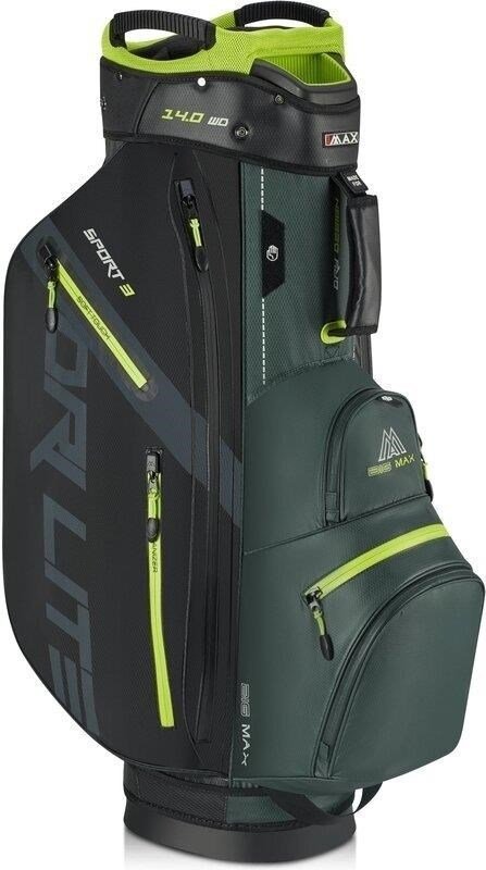 Big Max Dri Lite Sport 3 bolsa de carro, forest green/black/lime