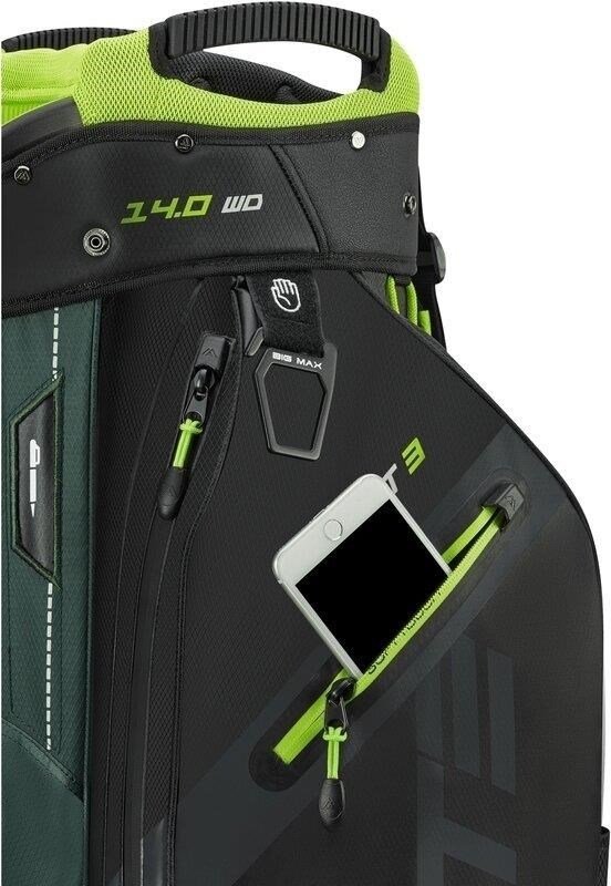 Big Max Dri Lite Sport 3 bolsa de carro, forest green/black/lime