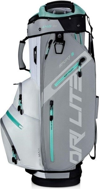 Big Max Dri Lite Sport 3 bolsa de carro, gris/blanco/menta
