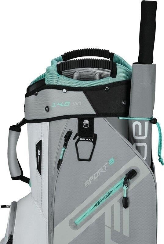 Big Max Dri Lite Sport 3 bolsa de carro, gris/blanco/menta
