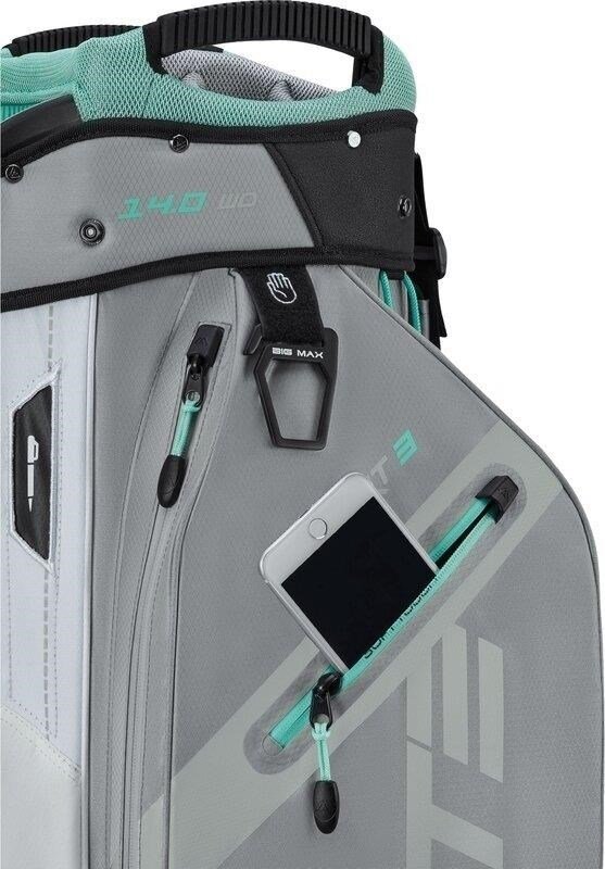 Big Max Dri Lite Sport 3 bolsa de carro, gris/blanco/menta