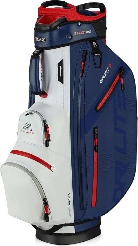 Big Max Dri Lite Sport 3 bolsa de carro, navy/white/red