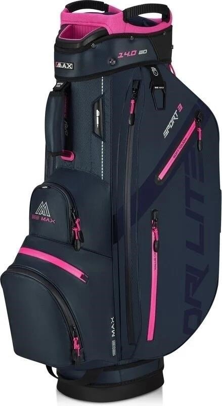 Big Max Dri Lite Sport 3 bolsa de carro, steel blue / fuchsia