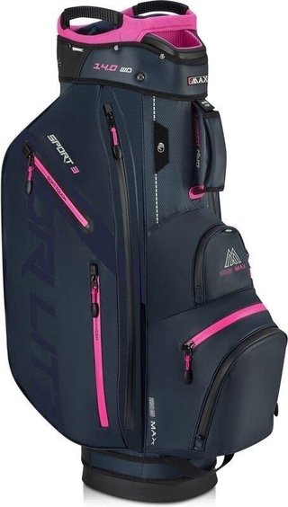 Big Max Dri Lite Sport 3 bolsa de carro, steel blue / fuchsia