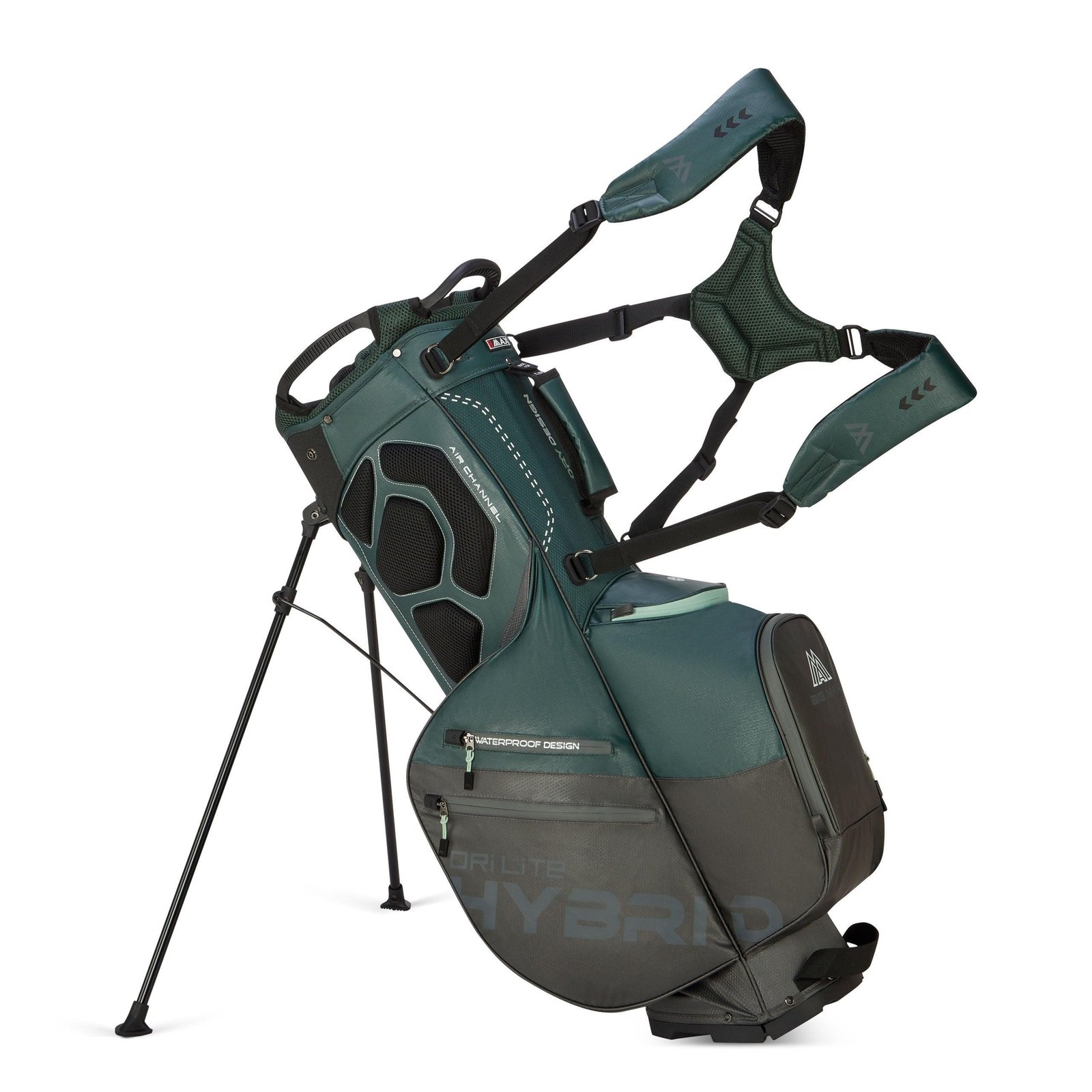 Big Max Dri Lite Hybrid Plus bolsa de golf, forest green/charcoal