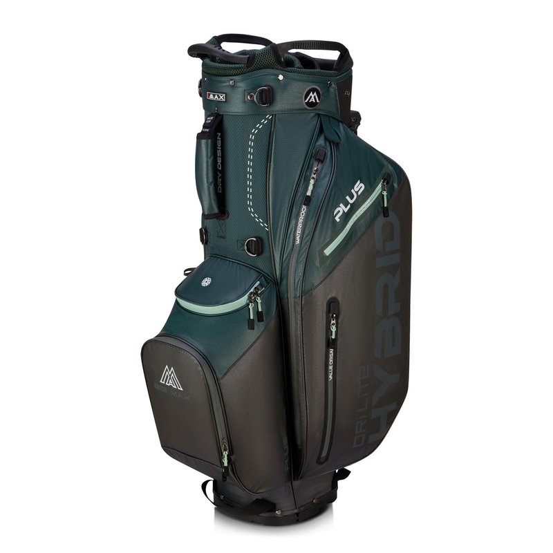 Big Max Dri Lite Hybrid Plus bolsa de golf, forest green/charcoal