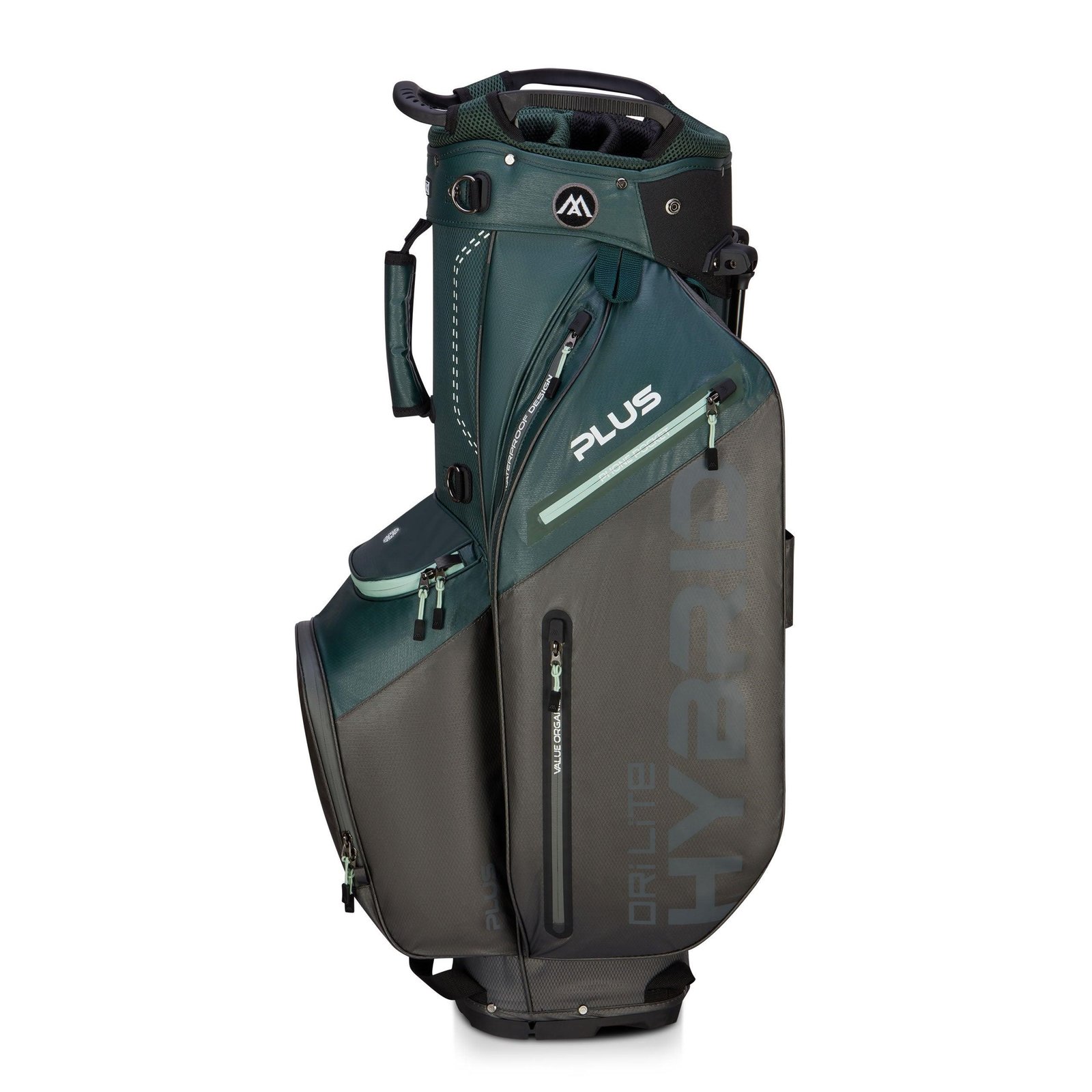 Big Max Dri Lite Hybrid Plus bolsa de golf, forest green/charcoal