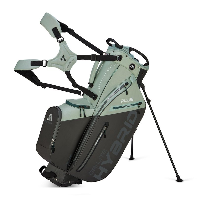 Big Max Dri Lite Hybrid Plus stand bag, mint/charcoal