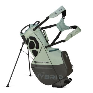 Big Max Dri Lite Hybrid Plus stand bag, mint/charcoal