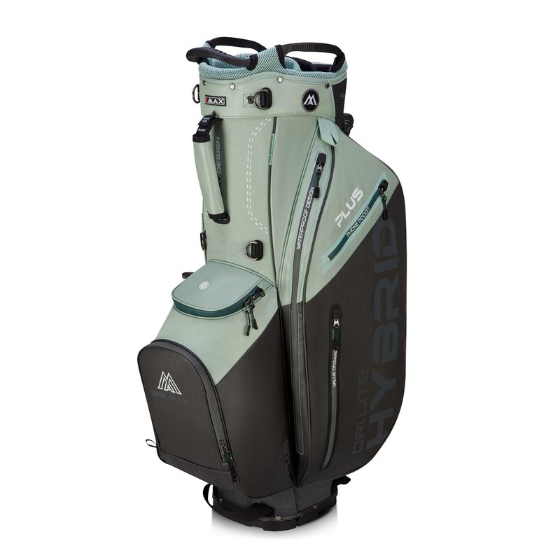 Big Max Dri Lite Hybrid Plus stand bag, mint/charcoal