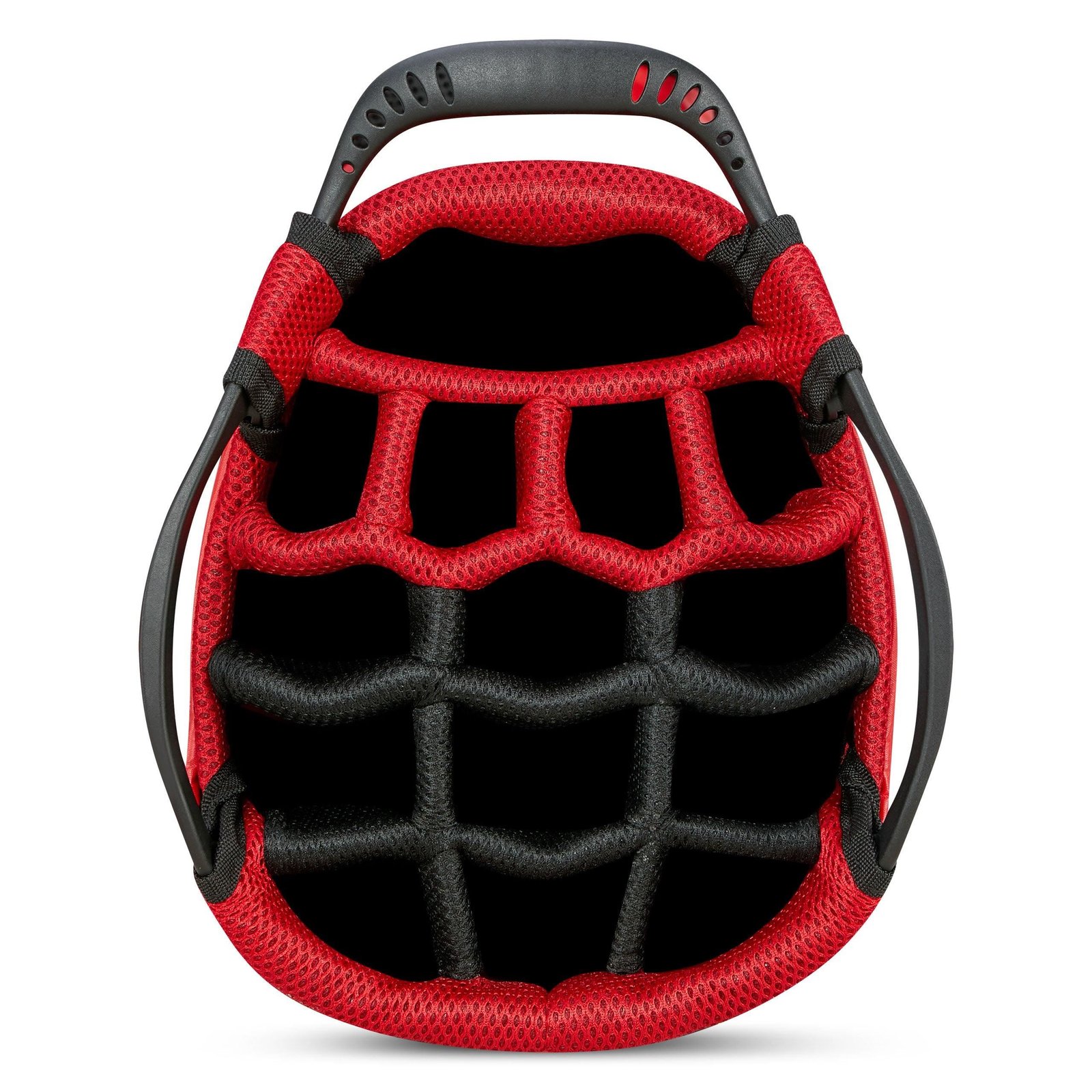 Big Max Dri Lite Hybrid Plus stand bag, rojo/negro