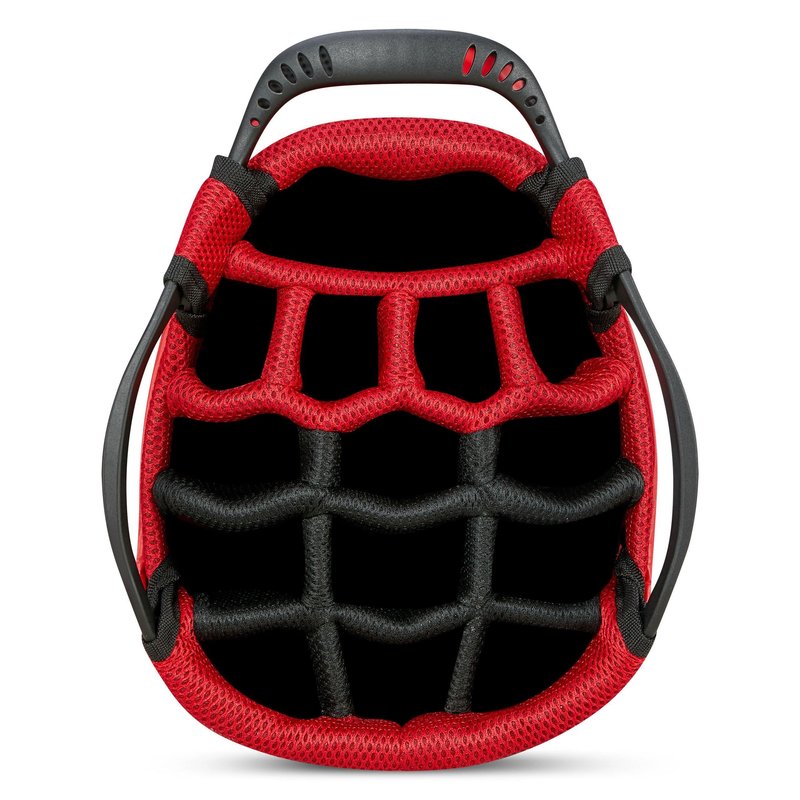 Big Max Dri Lite Hybrid Plus stand bag, rojo/negro