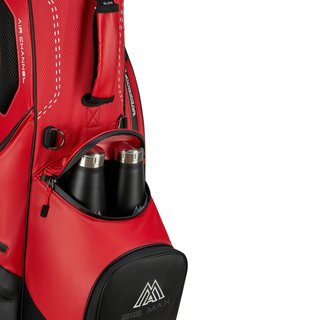 Big Max Dri Lite Hybrid Plus stand bag, rojo/negro