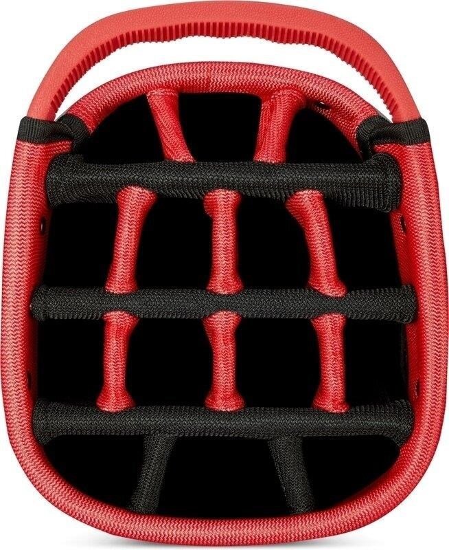 Big Max Dri Lite Hybrid Tour 2 stand bag, negro/carbón/rojo