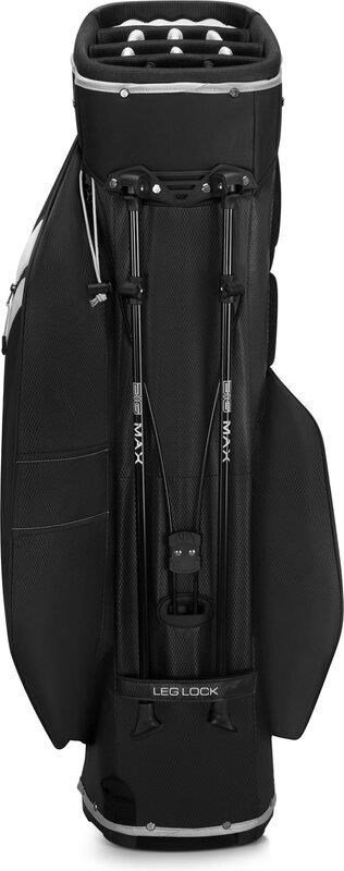 Big Max Dri Lite Hybrid Tour 2 stand bag, negro/blanco roto