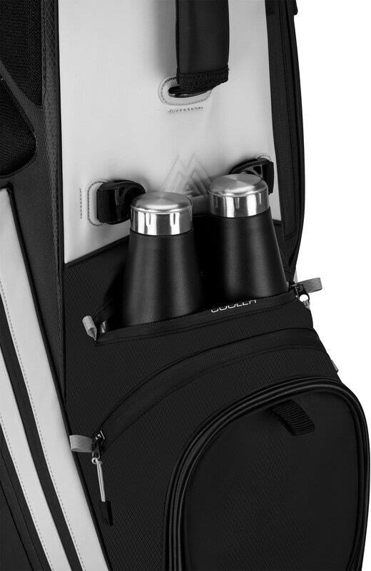 Big Max Dri Lite Hybrid Tour 2 stand bag, negro/blanco roto