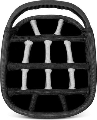 Big Max Dri Lite Hybrid Tour 2 stand bag, negro/blanco roto