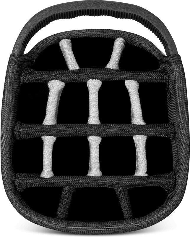 Big Max Dri Lite Hybrid Tour 2 stand bag, negro/blanco roto