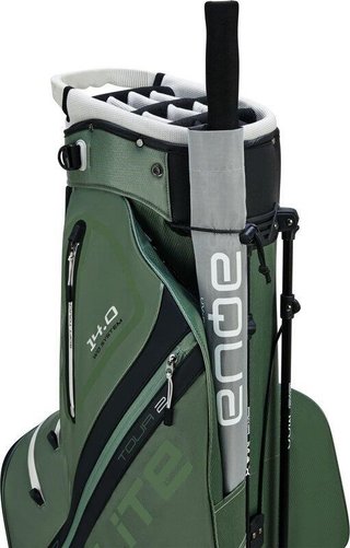 Big Max Dri Lite Hybrid Tour 2 stand bag, verde oliva/negro