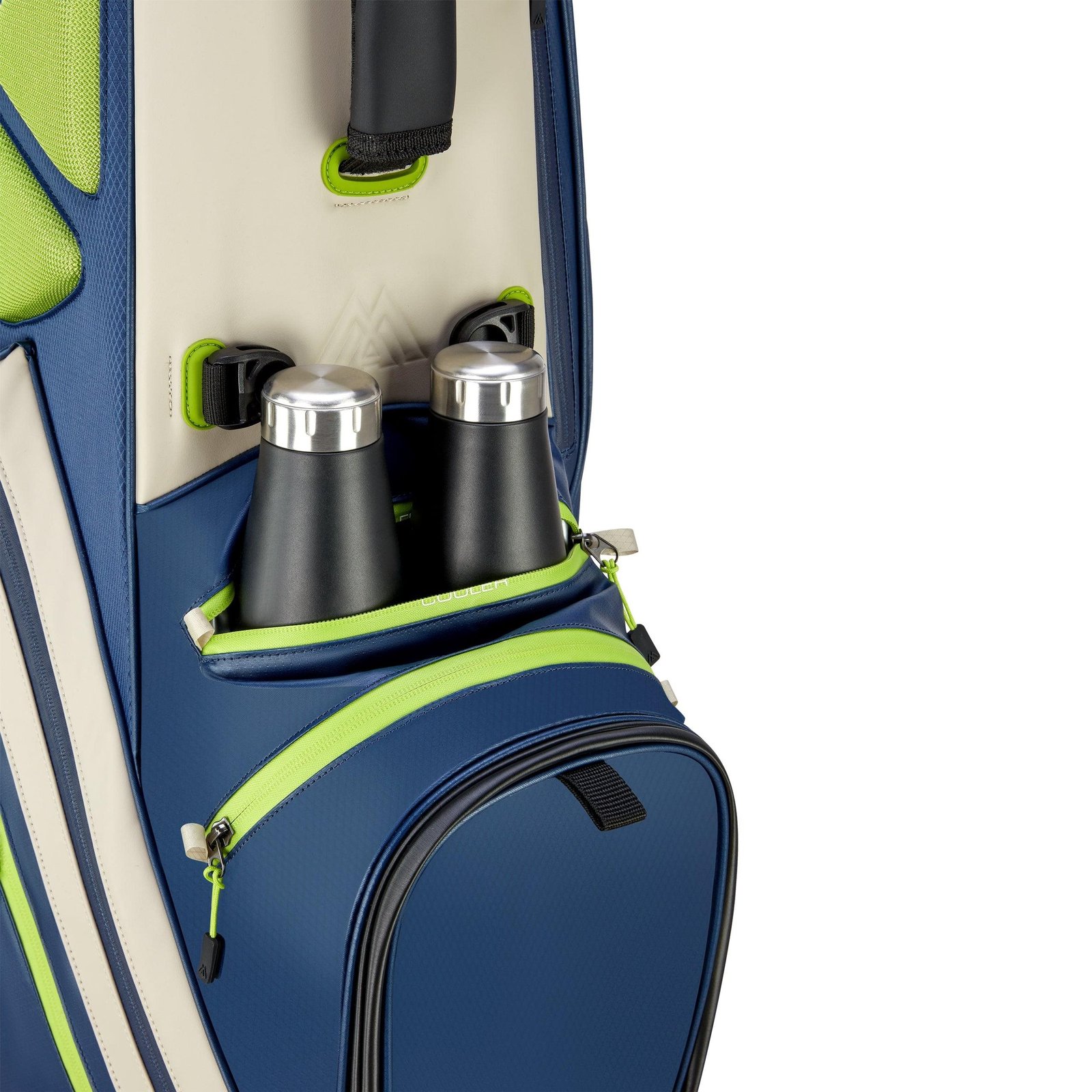 Big Max Dri Lite Hybrid Tour 2 stand bag, verde oliva/negro